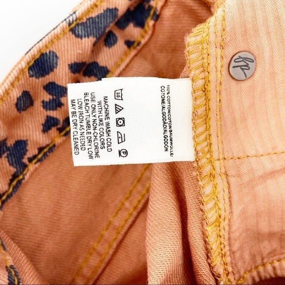 Free People Zip It Up Leopard Print Mini Skirt - Picture 4 of 6